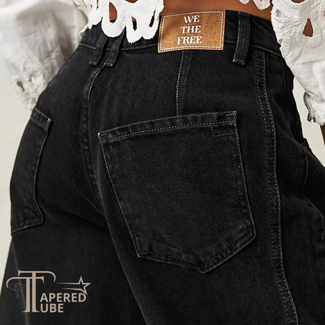 Jeans donna retrò "TAPERED TUBE"