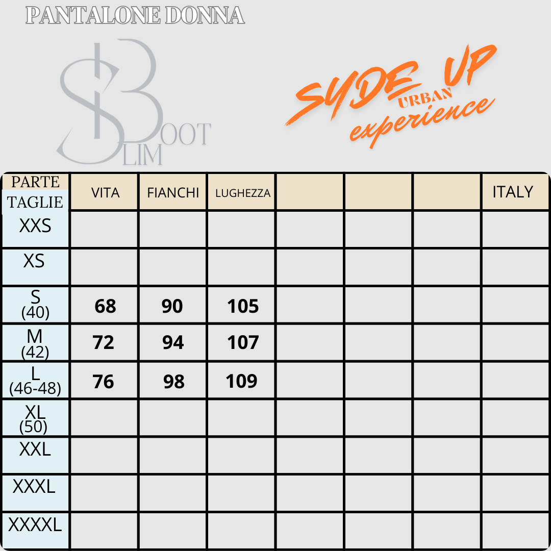 Pantalone Donna Sportivo "SLIM BOOT"