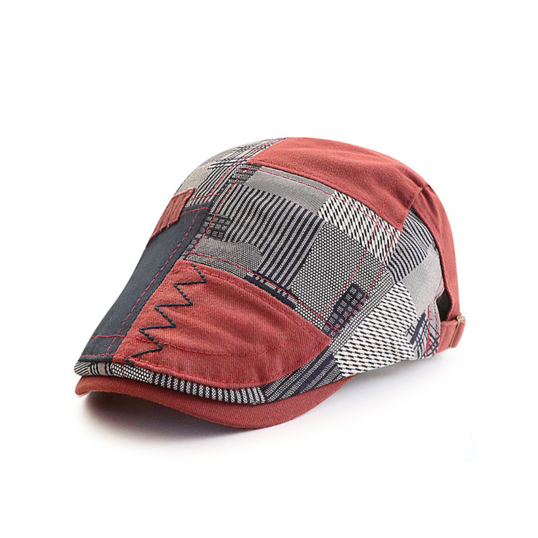 Berretto Retrò "Plaid Cozy"