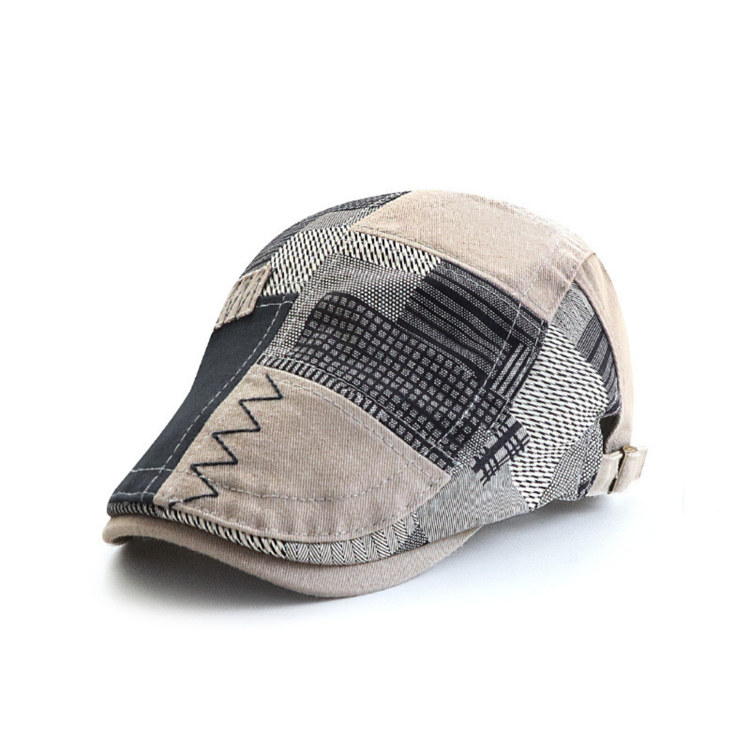 Berretto Retrò "Plaid Cozy"