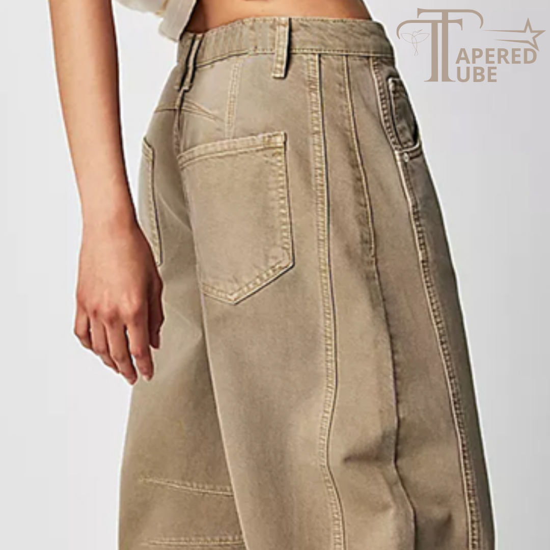Jeans donna retrò "TAPERED TUBE"