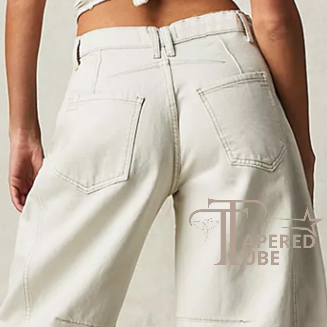 Jeans donna retrò "TAPERED TUBE"