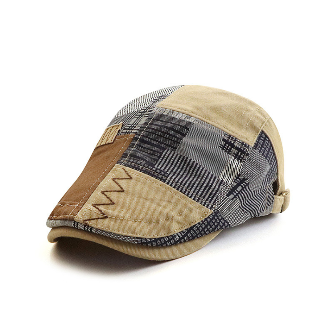 Berretto Retrò "Plaid Cozy"