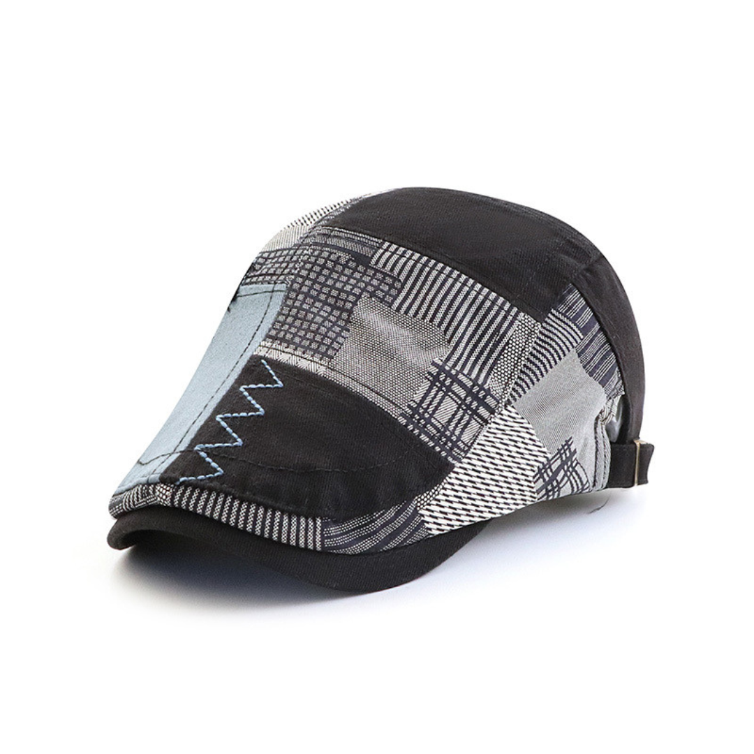 Berretto Retrò "Plaid Cozy"