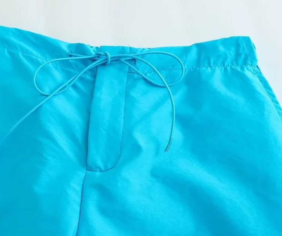 LADY SKY DIVER - Pantalone Cargo Paracadute Moda Donna Vintage