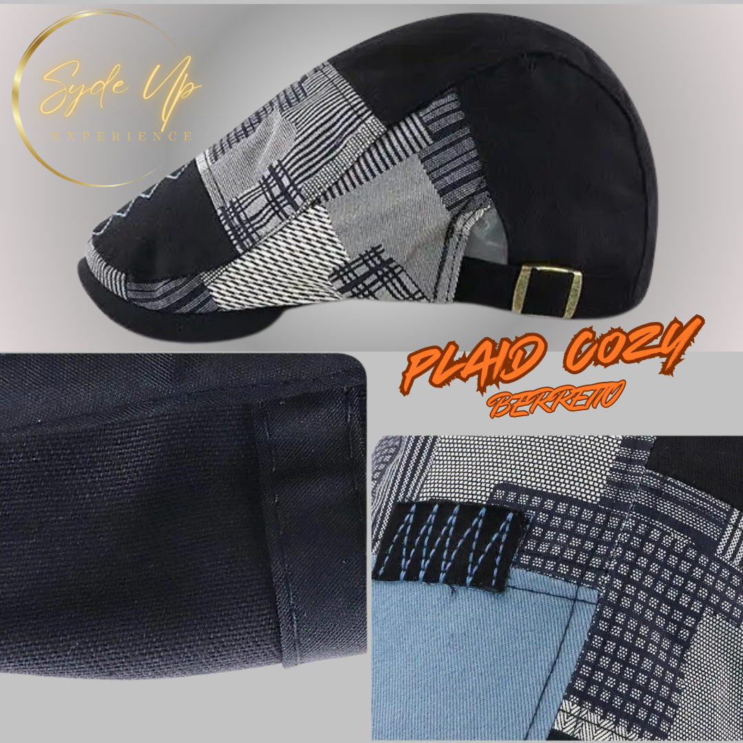 Berretto Retrò "Plaid Cozy"