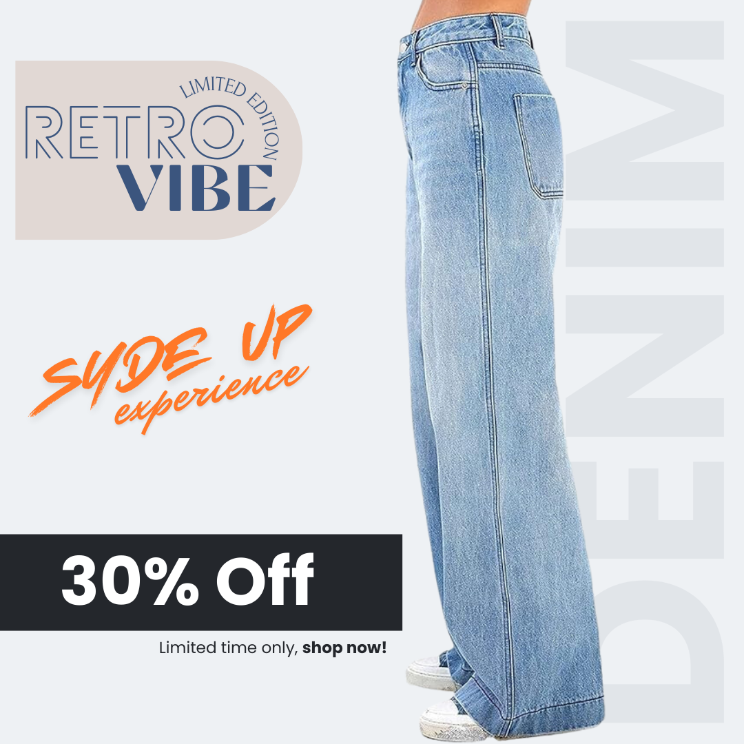 Jeans Large donna Retrò "RETRO VIBE"