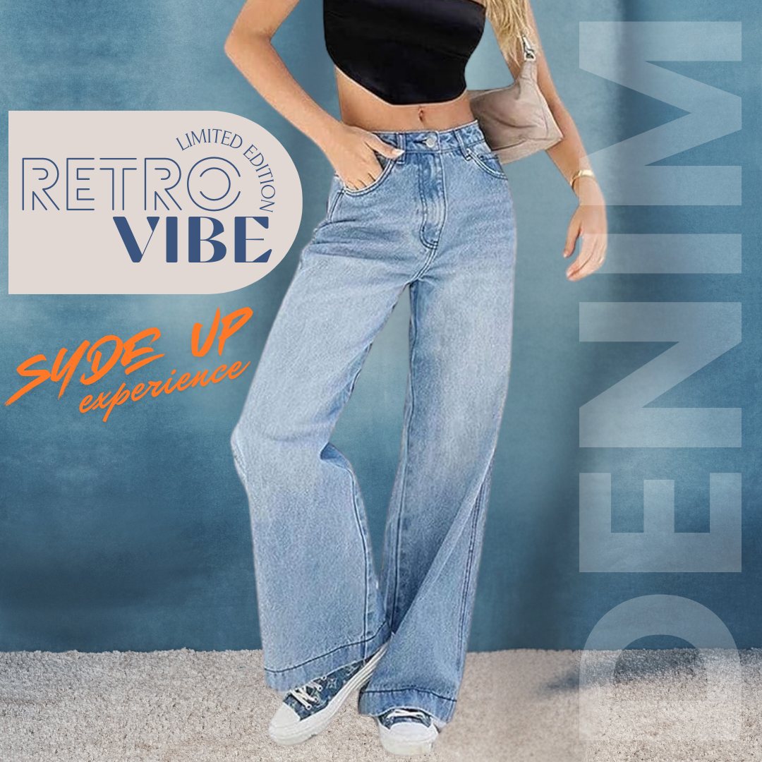 Jeans Large donna Retrò "RETRO VIBE"