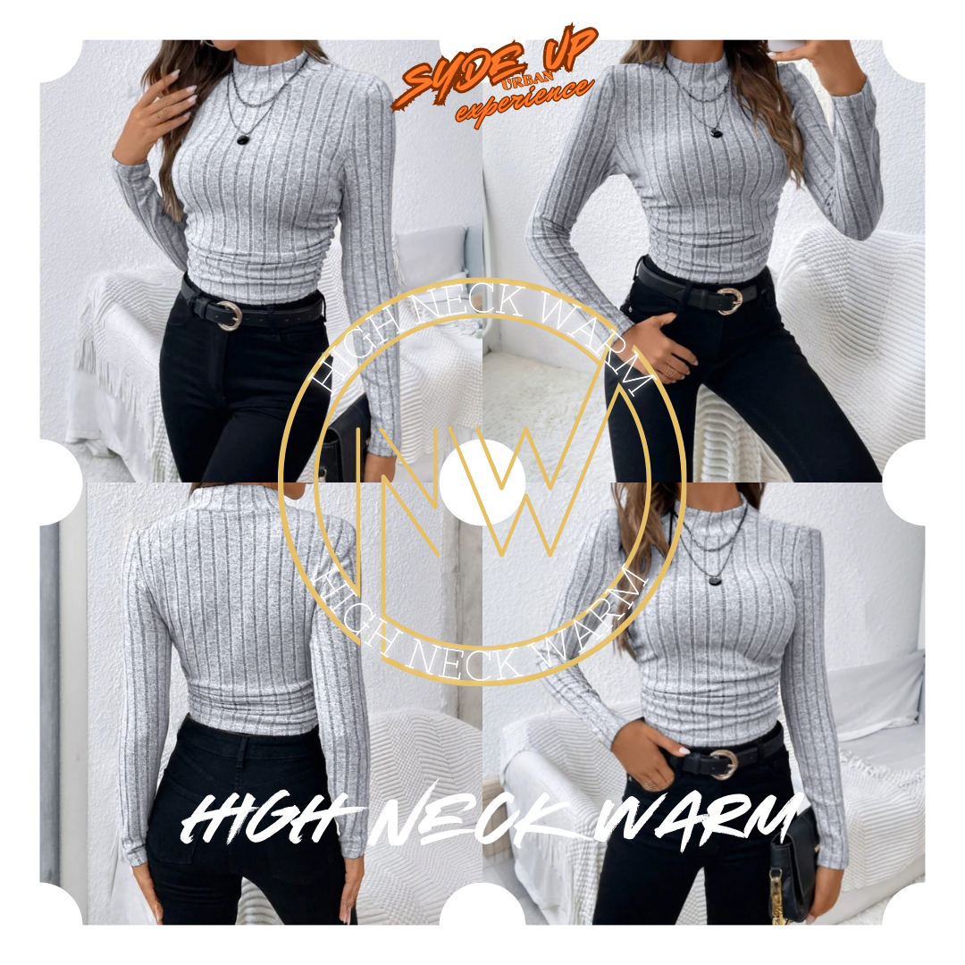 T-shirt Donna "HIGH NECK WARM"