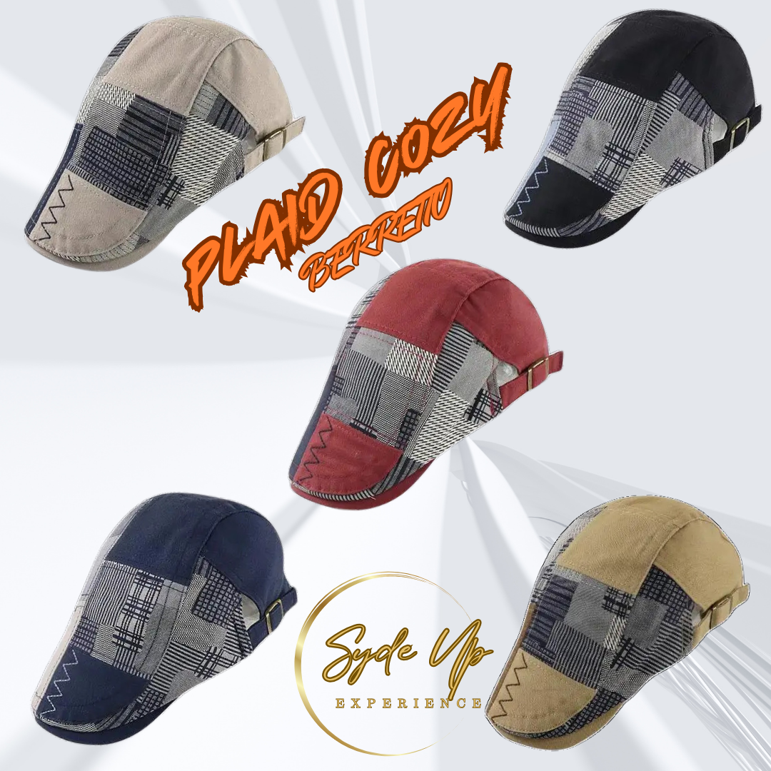 Berretto Retrò "Plaid Cozy"