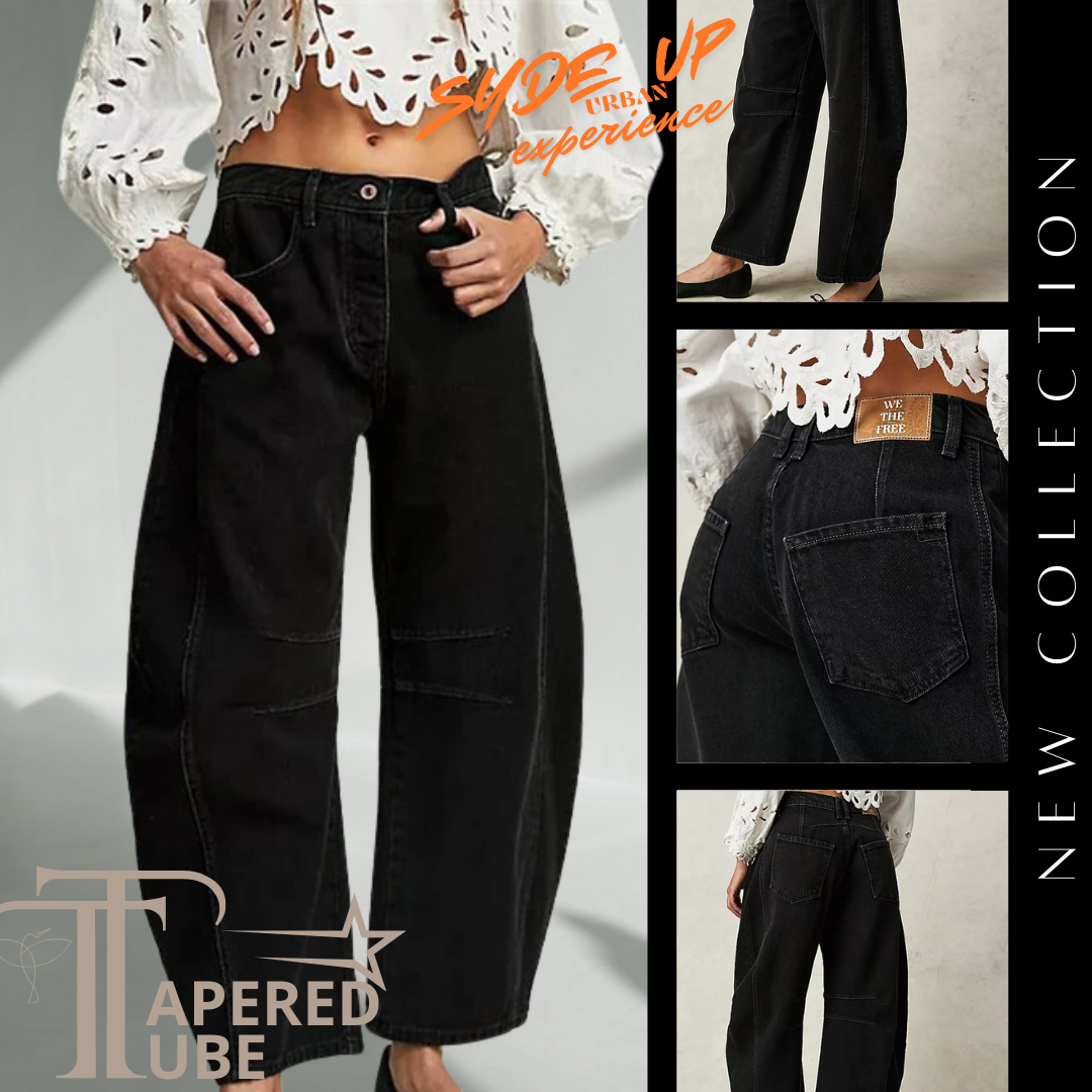 Jeans donna retrò "TAPERED TUBE"
