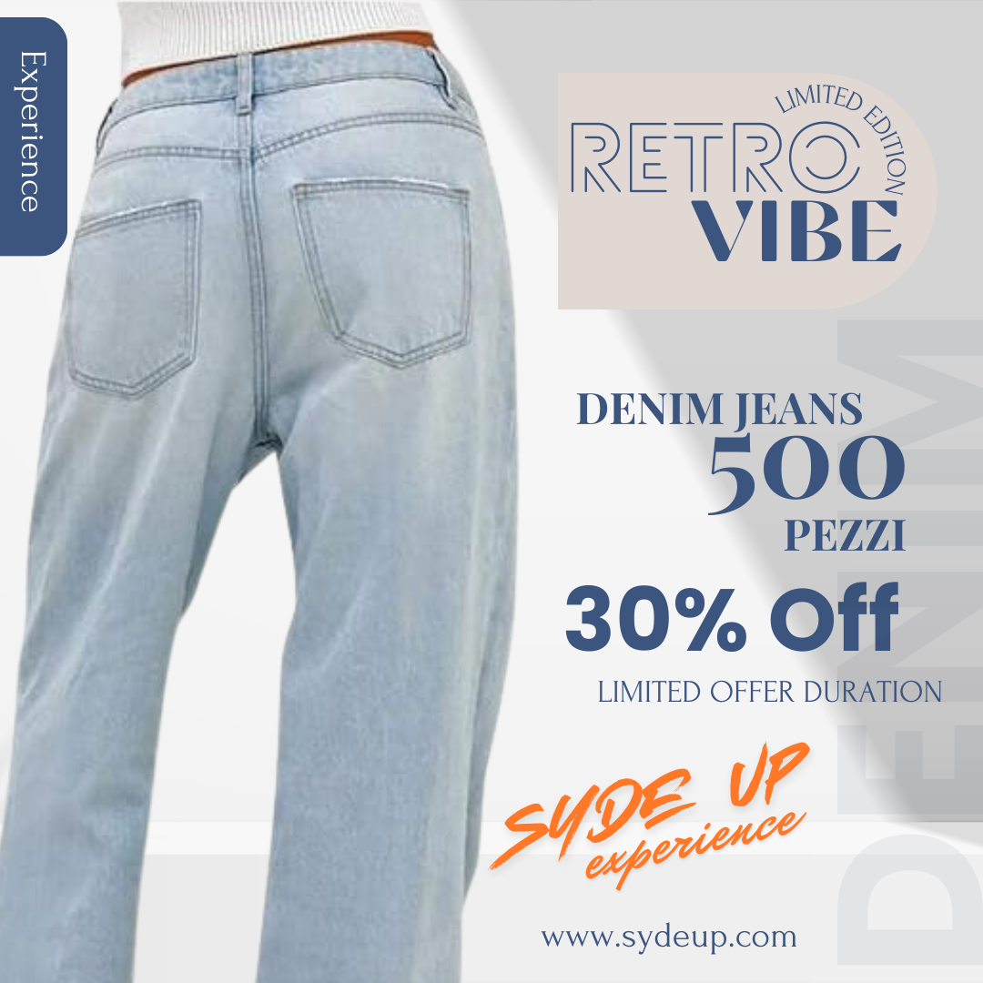Jeans Large donna Retrò "RETRO VIBE"