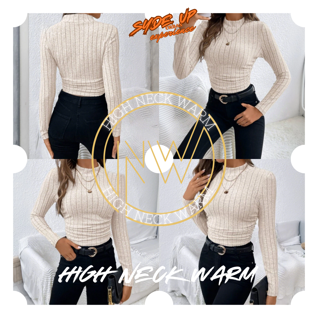 T-shirt Donna "HIGH NECK WARM"