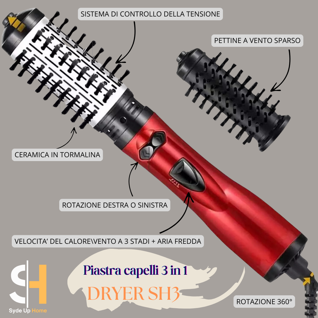 Spazzola DRYER SH3 3 Funzioni in 1