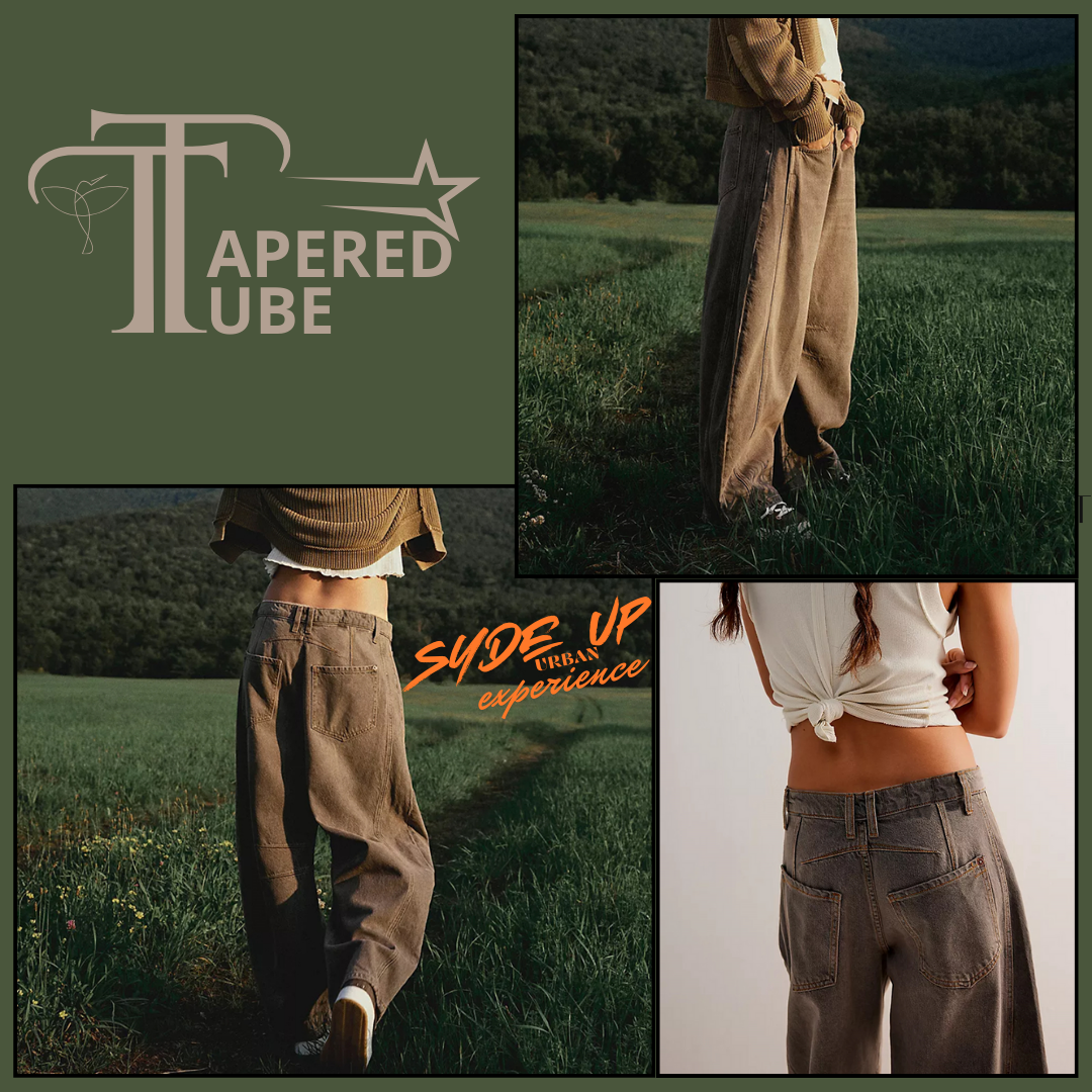 Jeans donna retrò "TAPERED TUBE"