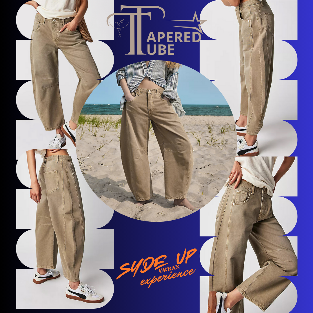 Jeans donna retrò "TAPERED TUBE"