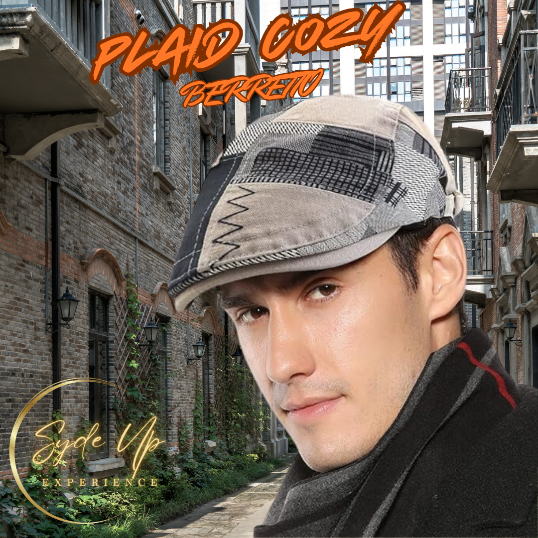 Berretto Retrò "Plaid Cozy"