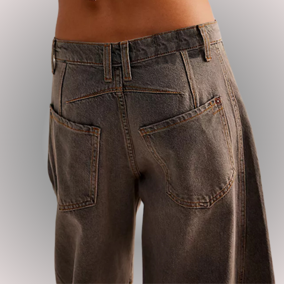 Jeans donna retrò "TAPERED TUBE"