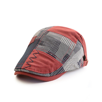 Retro Hat "Plaid Cozy"