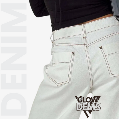 Jeans donna trendy "GLOW DEMS"