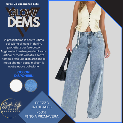 Jeans donna trendy "GLOW DEMS"