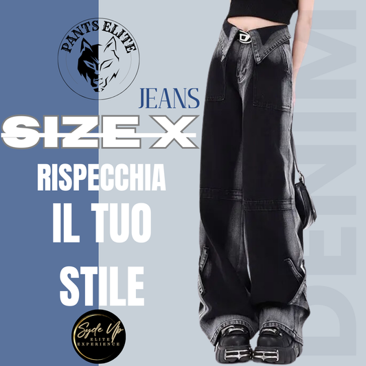 Jeans donna "SIZE X" moda giovane