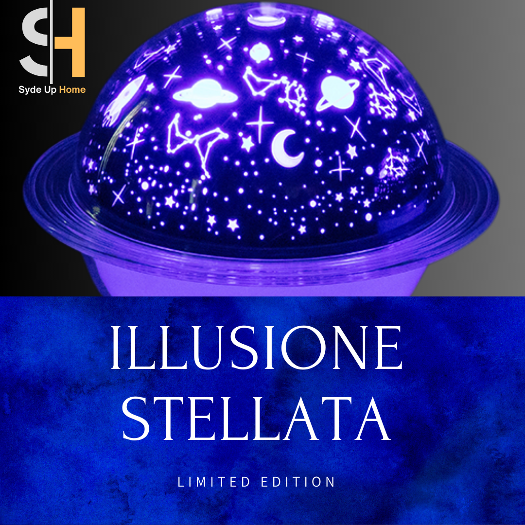 ✨ Diffusore di Aromi a LED Proiezione Stellare e Marina🌌