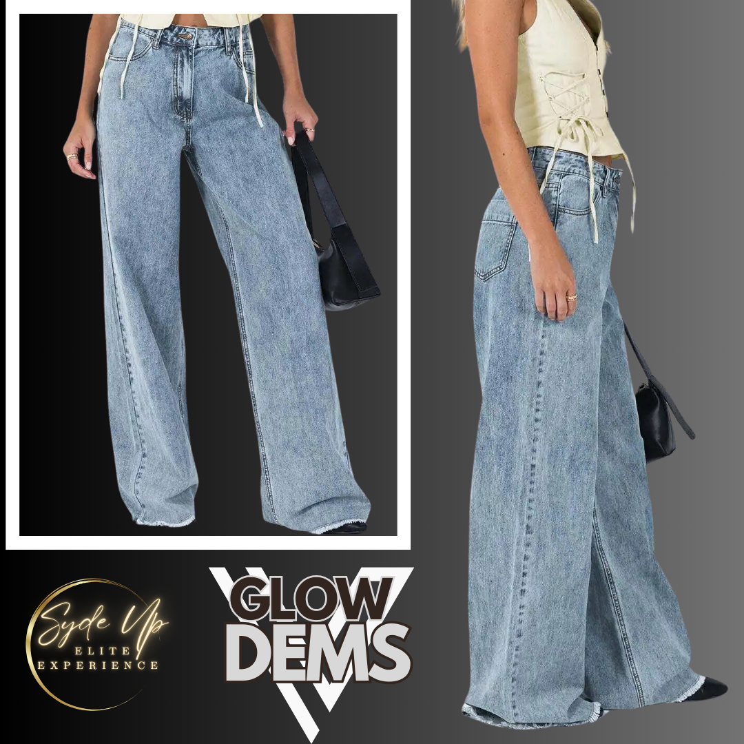 Jeans donna trendy "GLOW DEMS"