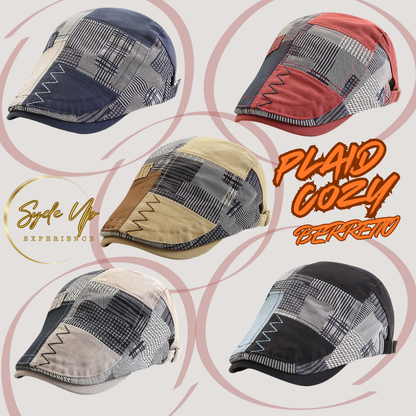 Retro Hat "Plaid Cozy"