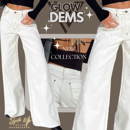 Jeans donna trendy "GLOW DEMS"