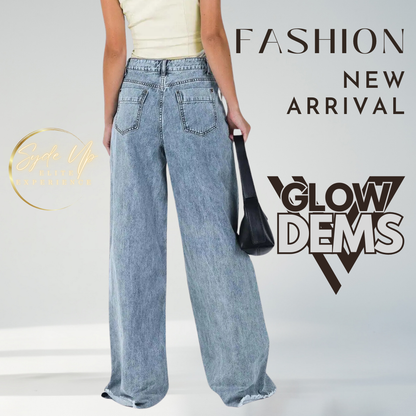 Jeans donna trendy "GLOW DEMS"