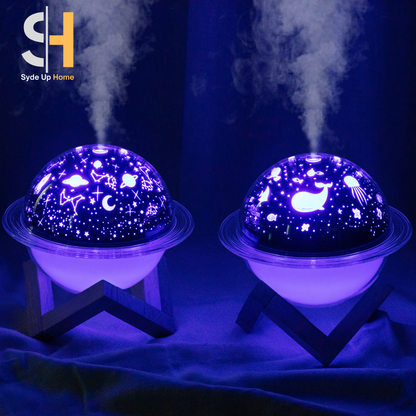 ✨ Diffusore di Aromi a LED Proiezione Stellare e Marina🌌