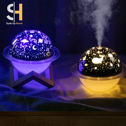 ✨ Diffusore di Aromi a LED Proiezione Stellare e Marina🌌